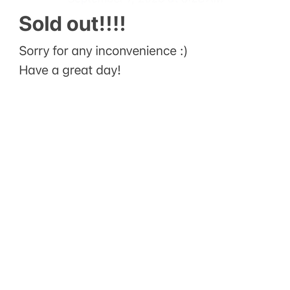 Not for sale!!‎